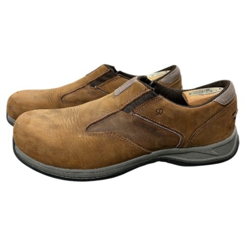Red Wing Shoes Men's Comfort Pro Safety Toe Slip-On Leather Work Shoes. Size 9.5